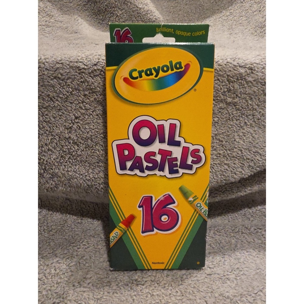 Crayola Oil Pastels 16 Colors Kids Adults‎ Arts Crafts Many Projects 2007